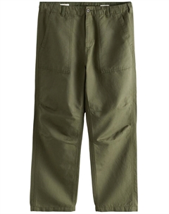 Брюки свободного кроя, темно-зеленый Next