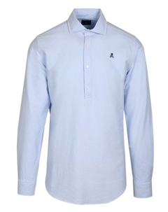 Рубашка на пуговицах классического кроя, светло-синий Scalpers