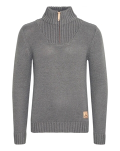 Свитер Petro, серый Solid