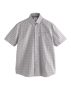 Рубашка на пуговицах классического кроя, цвет Navy/Olive Next