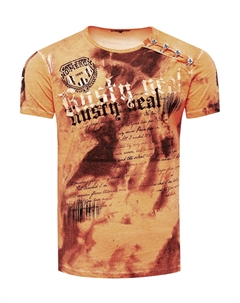 Рубашка, оранжевый Rusty neal