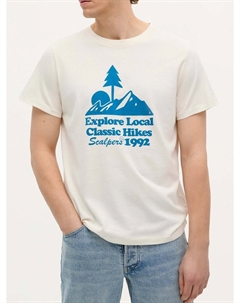 Футболка Performance, кремовый Scalpers