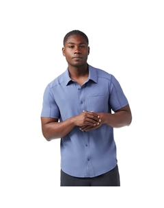 Рубашка с коротким рукавом Everyday Button Down, синий Smartwool