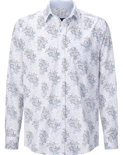 Рубашка на пуговицах классического кроя Dolviano, белый Babista