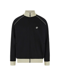 Толстовка с капюшоном на молнии, черный Guess