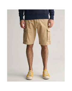 Шорты Twill Relaxed Fit, бежевый Gant