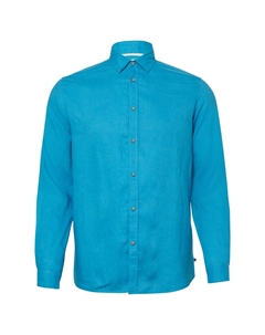 Рубашка на пуговицах классического кроя, королевский синий S.oliver