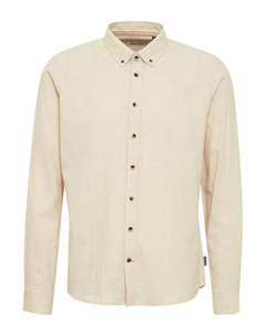 Рубашка на пуговицах классического кроя Burley, бежевый Blend
