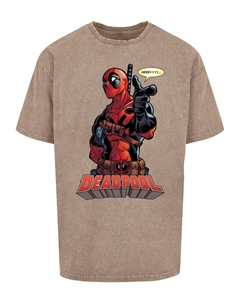 Рубашка Deadpool - Hey You, хаки Absolute cult