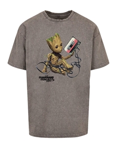 Рубашка Guardians Of The Galaxy Vol2 - Groot Tape, серый Absolute cult
