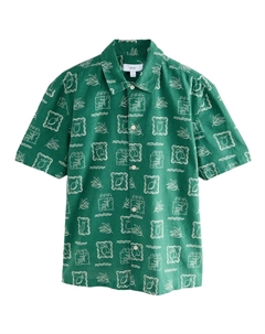 Рубашка на пуговицах классического кроя, зеленый Next