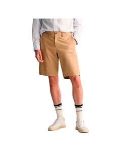 Шорты 205066 Twill Relaxed Fit, бежевый Gant