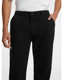 Обычные брюки-чинос, черный Guess