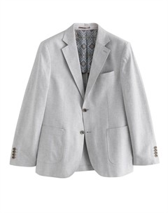 Приталенный пиджак, светло-серый Next