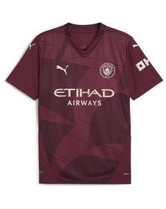 Футболка с коротким рукавом Manchester City FC 24/25 Third, фиолетовый Puma