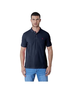 Поло с коротким рукавом King, синий U.s. polo assn.