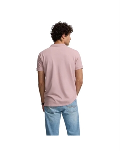 Поло с коротким рукавом Liso, розовый Silbon