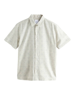 Рубашка на пуговицах классического кроя, экрю Next