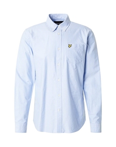 Рубашка на пуговицах классического кроя, светло-синий Lyle & scott
