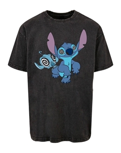 Рубашка Lilo And Stitch - Hypnotized, антрацит Absolute cult