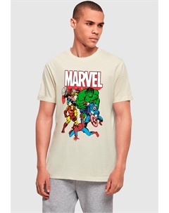 Рубашка Avengers - Marvel Comics Group, песочный Absolute cult