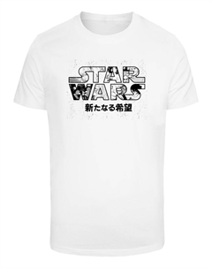 Рубашка Star Wars Anime, белый Merchcode