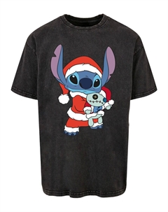 Рубашка Lilo And Stitch - Christmas, черный Absolute cult