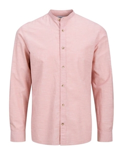 Рубашка Slim Fit на пуговицах JJESummer, розовый Jack & jones