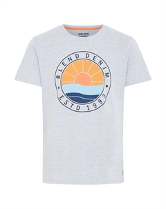 Рубашка Bammer, пятнистый серый Blend