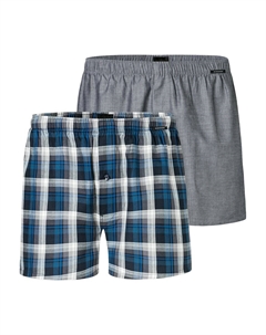 Боксеры, синий Schiesser