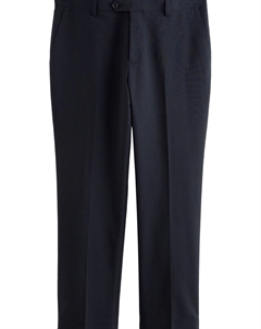Обычные плиссированные брюки Signature Nova Fides, темно-синий Next