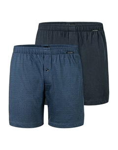 Боксеры Basic, цвет Dark blue/Black Schiesser