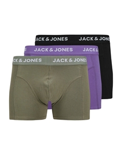 Боксеры JACROB, цвет Olive/Lavender/Black Jack & jones