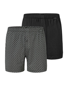 Боксеры Basic, цвет Grey/Black Schiesser