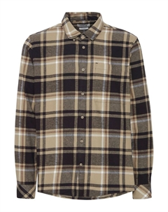 Рубашка на пуговицах классического кроя Craig, бежевый Solid