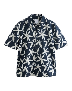 Рубашка на пуговицах классического кроя, темно-синий Next