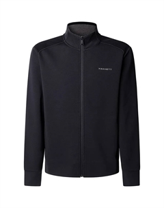 Толстовка B&T City Track Plus Size full zip, черный Hackett