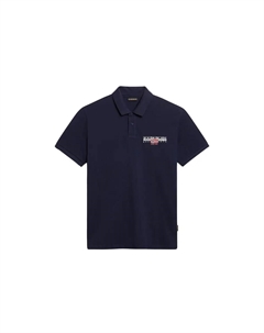 Поло с коротким рукавом Aylmer, синий Napapijri