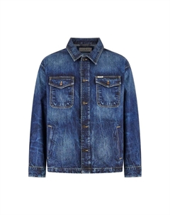 Куртка межсезонная, синий деним Guess