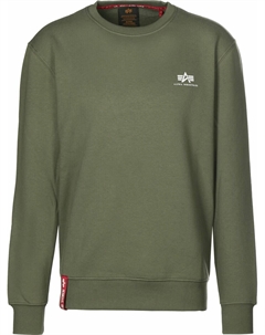 Толстовка, оливковый Alpha industries