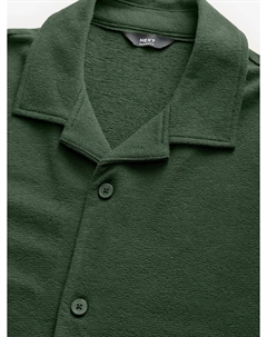 Рубашка на пуговицах классического кроя, темно-зеленый Next