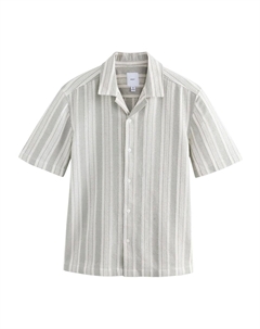 Рубашка на пуговицах классического кроя, пастельный зеленый Next