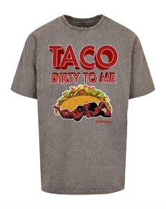 Рубашка Deadpool - Taco Dirty To Me, серый Absolute cult