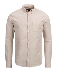 Рубашка делового покроя Regular Fit Kepner, бежевый Indicode jeans