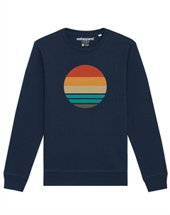 Толстовка Retro Sunset Ocean, темно-синий Watapparel