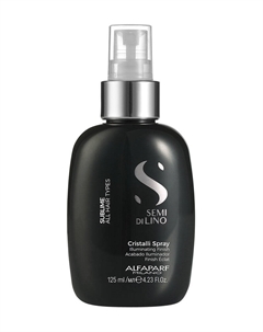 Масло-спрей для придания блеска волосам Semi Di Lino Sublime Cristalli Spray Alfaparf milano