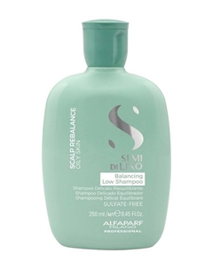 Балансирующий шампунь для жирной кожи головы Semi Di Lino Scalp Balancing Low Shampoo Alfaparf milano