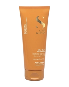 Восстанавливающий кондиционер для волос после пребывания на солнце Semi di Lino Sunshine After-Sun Treatment Alfaparf milano