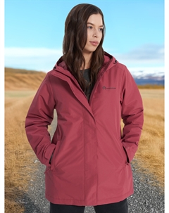 Куртка утепленная женская, Красный Outventure