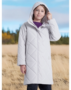 Куртка утепленная для девочек, Серый Outventure
